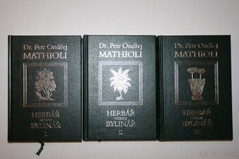 Petr Ondřej MATHIOLI: HERBÁŘ neboli BYLINÁŘ I. - III.