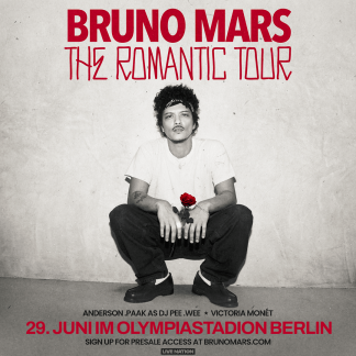 Bruno Mars Berlin - vstupenky