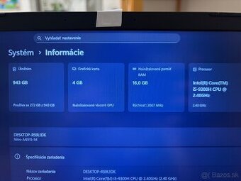 Notebook Acer nitro 5