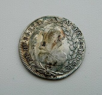 Predám 20 grajciar 1772 I.C.S.K.  Mária Terézia
