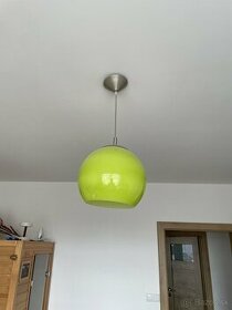Luster lampa svietidlo zelene gula - 1
