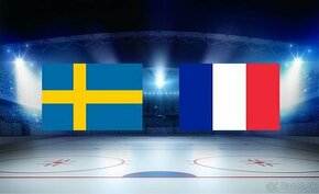 Vstupenky na MS v hokeji Švédsko:Francúzsko 16:20