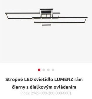 Moderný dizajn luster