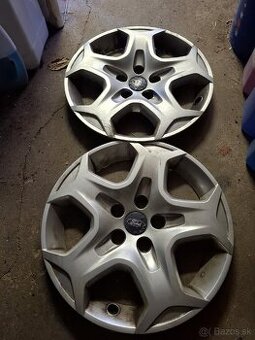 Puklice Ford + plechove disky