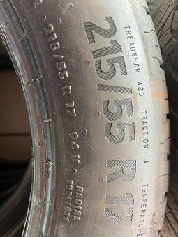 Letné pneumatiky Continental 215/55 R17