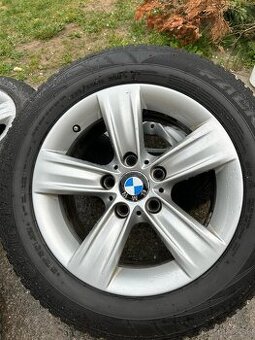 Originál BMW disky 225/55 R16 s pneu. Faken