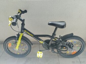 Detský bicykel B TWIN dark hero 16.