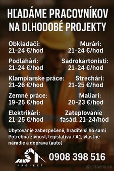 Práca v Nemecku - Aktuálne ponuky od firmy ST-Project