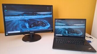 Lenovo T440s s dotykovým displayom + monitor