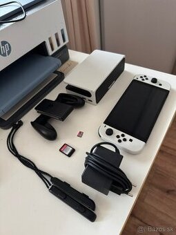 predam nintendo switch vo verzii oled s komplet príslušenstv