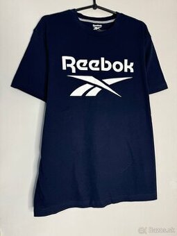 tričko Reebok VECTOR NAVY L