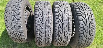 Zimné pneumatiky s diskami a puklicami na Ford Galaxi