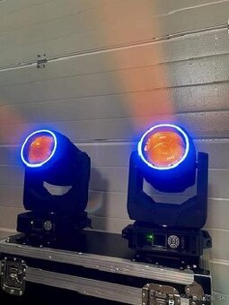 Led Beam 200w ring otočná hlava