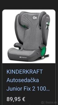 Autosedacka Kinderkraft