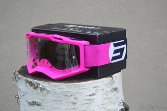 Okuliare SHOT ružové biele čierne