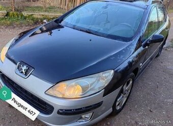 Rozpredám DIELY Peugeot 407 2.0 100kw
