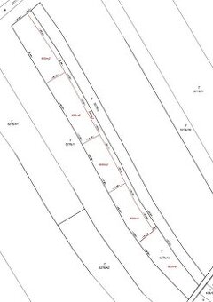 Dočasne investícia, záhrada, 600 m2, v UPI určené na RD