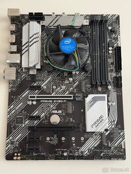 Asus Prime Z490-P + Intel Pentium G6400