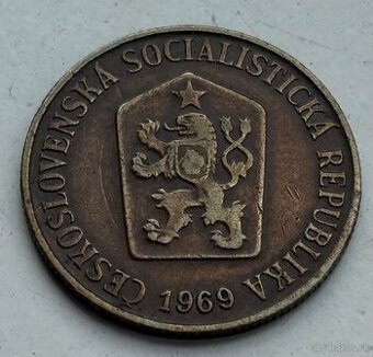 50 halier 1969 variant bez bodky