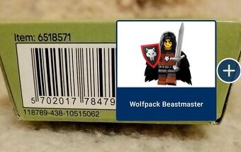 Lego minifigurea wolfpack beastmaster