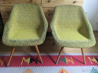 Retro skrupinove kresla