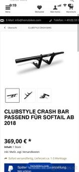 Crash bar HD Low rider ST