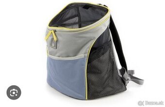 Pohodlný Zu&Lu Janbi Denim batoh pre malé psy