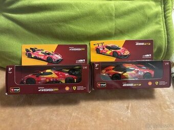 Shell Ferrari 499P a Ferrari 296 GT3