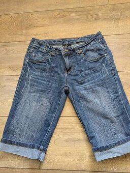 Dámske riflové kraťasy