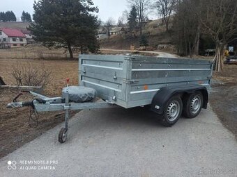 Predám privesný dvojnápravový vozík