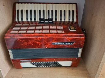Akordeon WELTMEISTER STELLA ,72 basovy