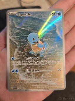 Predám Pokémon Squirtle (MEW 170)