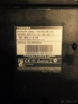 TOSHIBA SATELLITE L300D