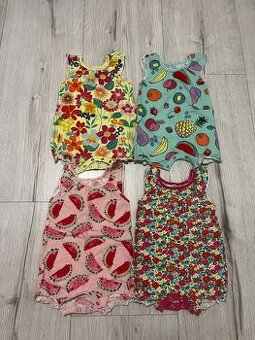 4 balenie letných overalov