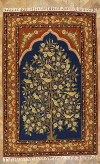 Ručne tkaný nástenný koberec – tapiséria