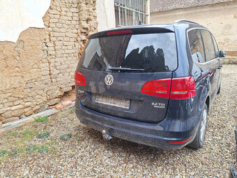 VW Sharan 2.0tdi 103kw r.2014 Rozpredám na diely