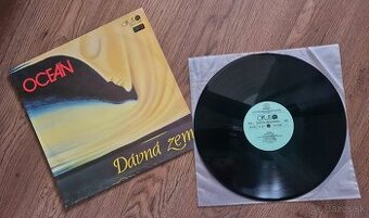 Oceán - Dávná zem LP 1990 Opus Petr Muk