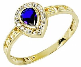 Zlatý prsteň Glare 989