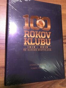 Predam knihu 100 rokov klubu SK Slovan