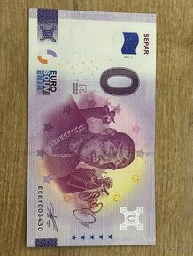 SEPAR 0€ Bankovka