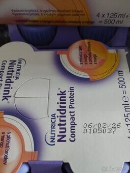 Nutridrink compact proteín - BROSKYŇA -MANGO