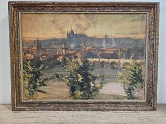 Obraz The capital of Czechoslovakia