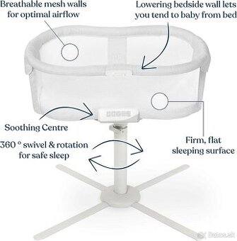 Halo Bassinet Premiere - Prenosná nočná postieľka pre bábätk