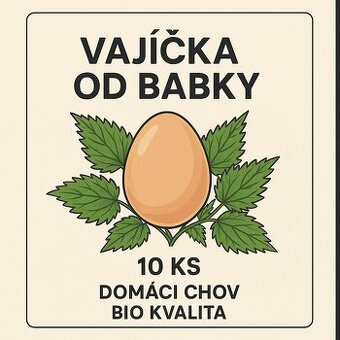 Predám domáce Vajíčka