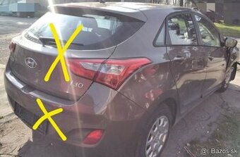 predám MOTOR G4FA Hyundai i30 1.4 2012 DVERE, PREVODOVKA, RI