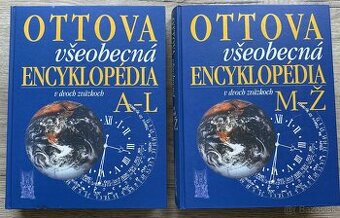 Ottova všeobecná encyklopédia v 2 zväzkoch A-L,M-Ž