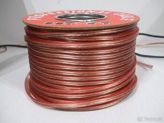 Reproduktorovy HiFi PROFESIONALNY kabel. Farebne odliseny. - 1