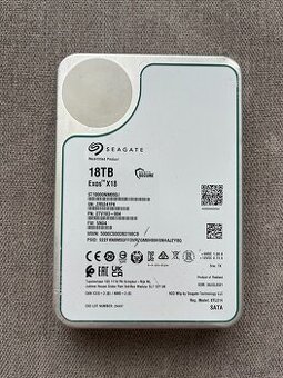 3,5" HDD Seagate Exos - RECERTIFIED - 18TB