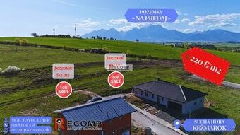 Na predaj stavebný pozemok v obľúbenej lokalite – Suchá hora