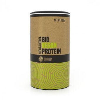 BIO Vegan Proteín - VanaVita nové, čokoláda a bobule 600g